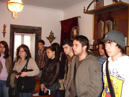 Visita de estudo à Igreja do Senhor Santo Cristo dos Milagres
