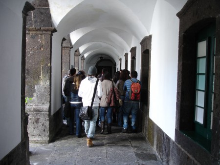 Fim da visita de estudo à Igreja do Senhor Santo Cristo dos Milagres