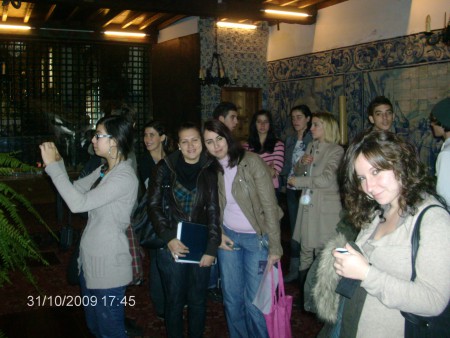 Visita de estudo à Igreja do Senhor Santo Cristo dos Milagres (A data na foto não é a da visita))