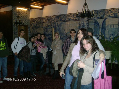 Visita de estudo à Igreja do Senhor Santo Cristo dos Milagres (A data na foto não é a da visita))