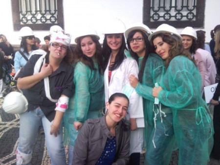 Participação no Corso Carnavalesco de Ponta Delgada.